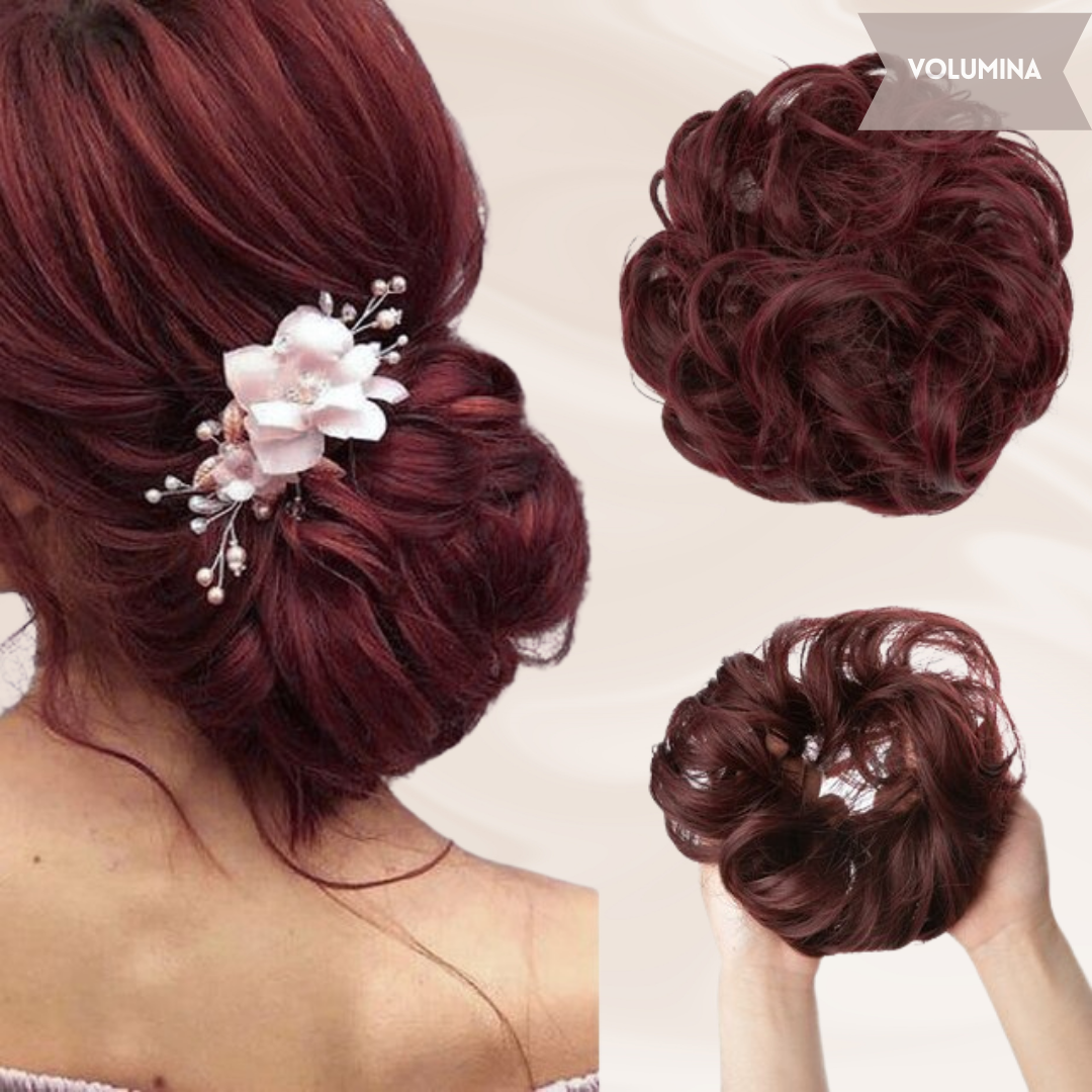 Bruine AlicesKnot haarknot, perfect voor een snelle en mooie messy bun.