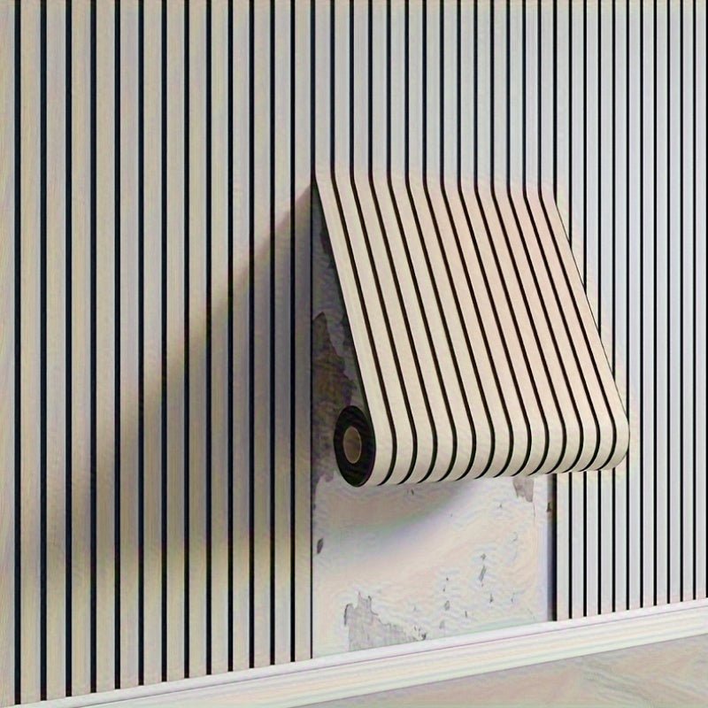 Gedetailleerde 3D houtlook PVC wandpanelen voegen diepte en textuur toe aan elke woonruimte.