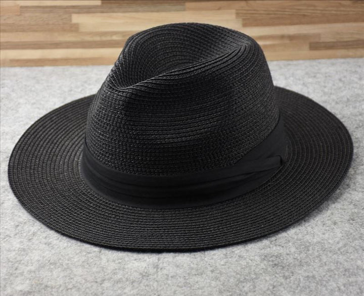 Dames zomerhoed met brede rand voor maximale zonbescherming, een must-have voor elke vakantie of dagje uit.