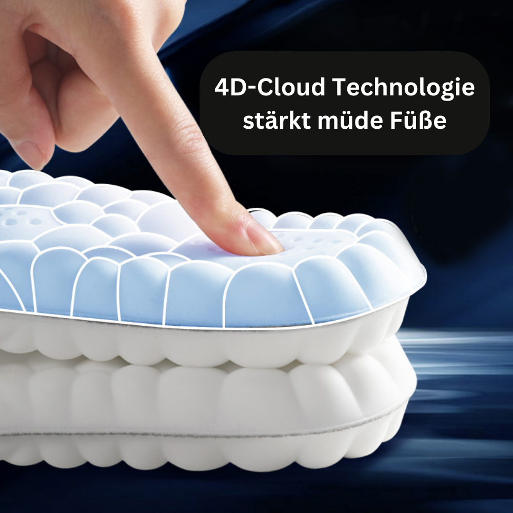 Ergonomische CloudFlex orthopedische inlegzolen voor ultiem voetcomfort en effectieve pijnverlichting.