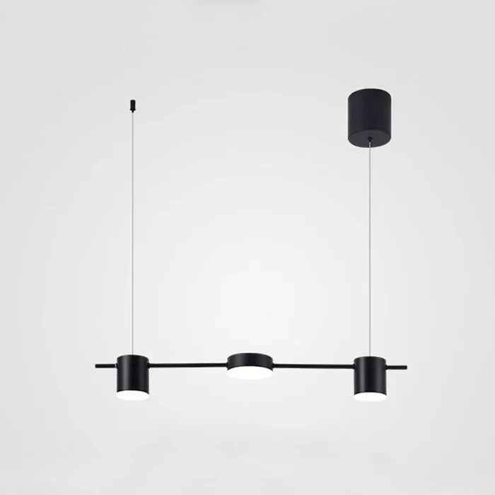 Zwarte en gouden AuraDrum designlamp, aluminium, brengt moderne verlichting in uw woonruimte.