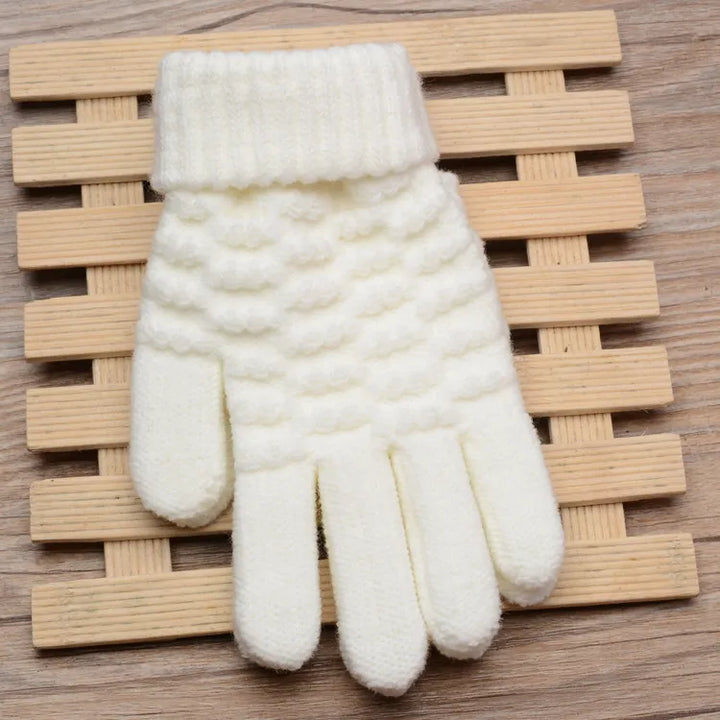 Dames gebreide touchscreen handschoenen Amara, perfect cadeau voor de modebewuste vrouw.