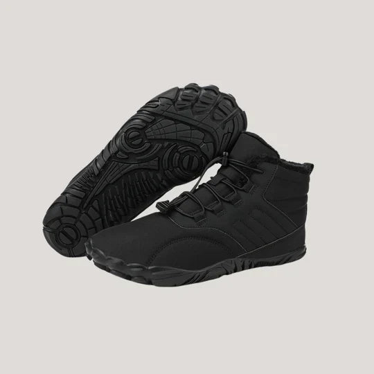 Comfortabele orthopedische winterschoenen met robuust materiaal, bieden duurzaamheid en bescherming.