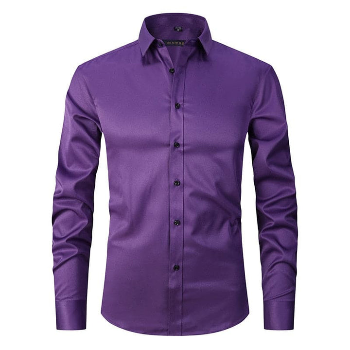 Modieus heren overhemd, combineert comfort met een trendy smart casual uitstraling.