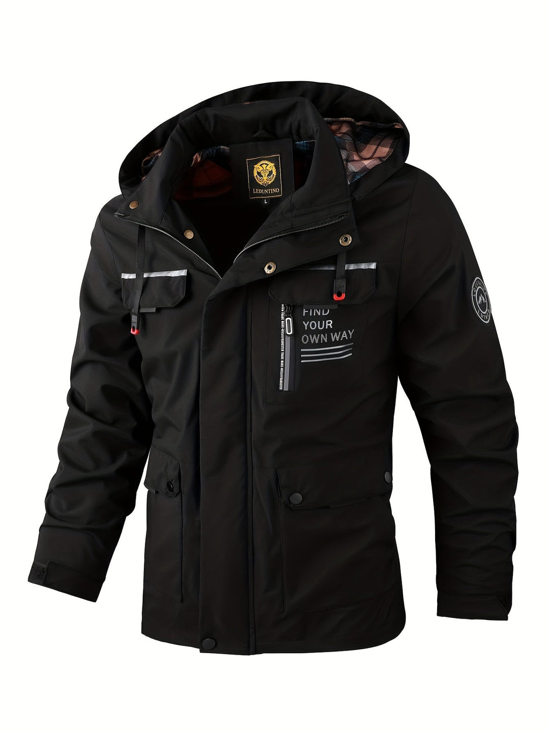 Heren waterdichte winterjas, perfect voor outdoor avonturen. Winddicht, ademend en warm voor heren.
