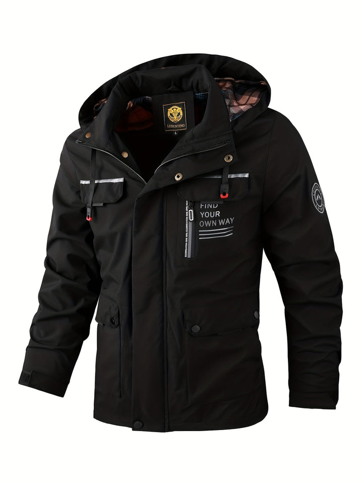 Heren waterdichte winterjas, perfect voor outdoor avonturen. Winddicht, ademend en warm voor heren.