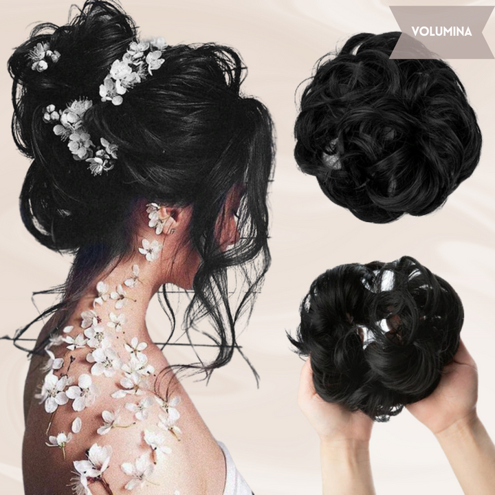 Haaraccessoire dames, synthetische haarknot blond voor een perfecte knot.