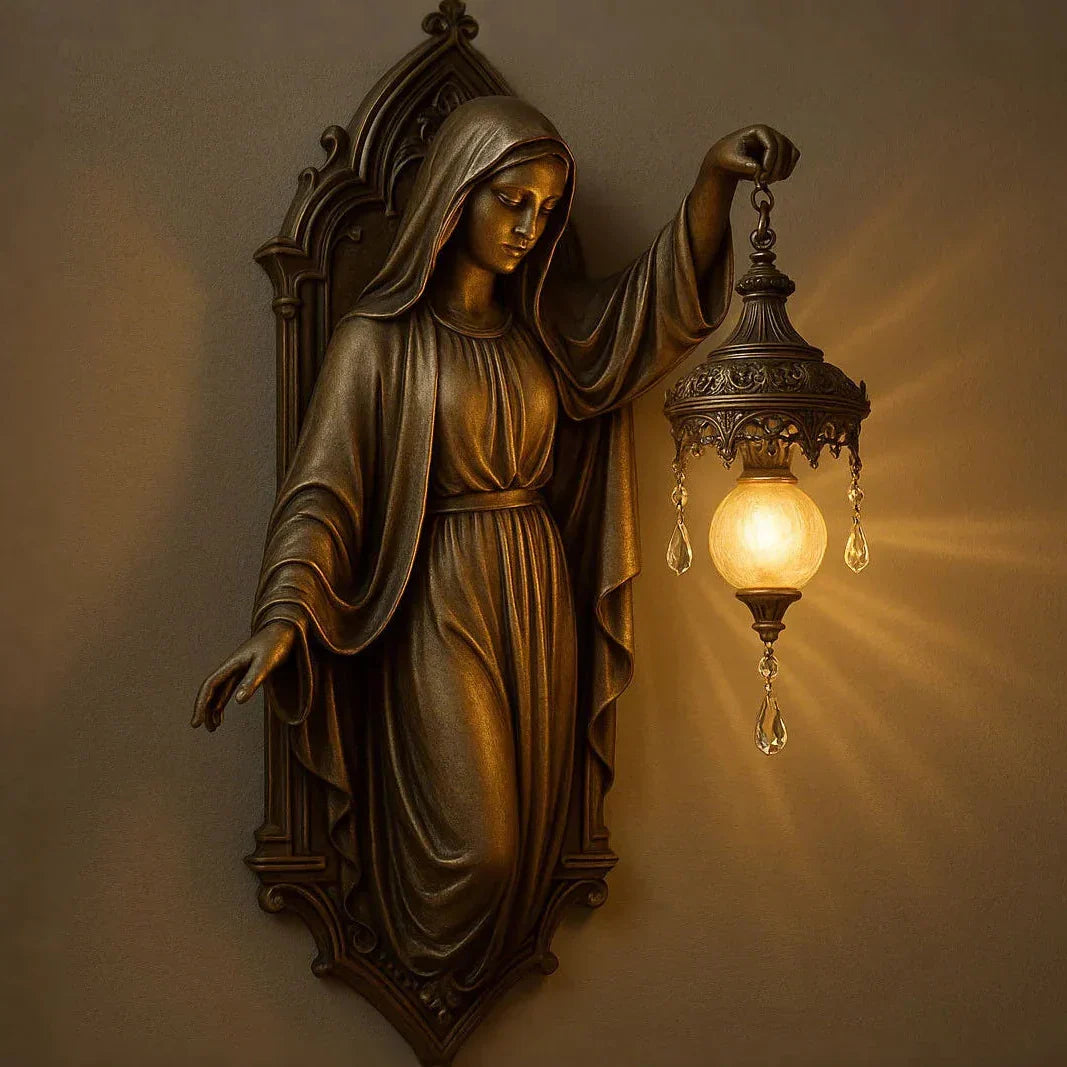 Unieke wanddecoratie: een sprookjesachtige wandlamp die magische sfeerverlichting in huis brengt.