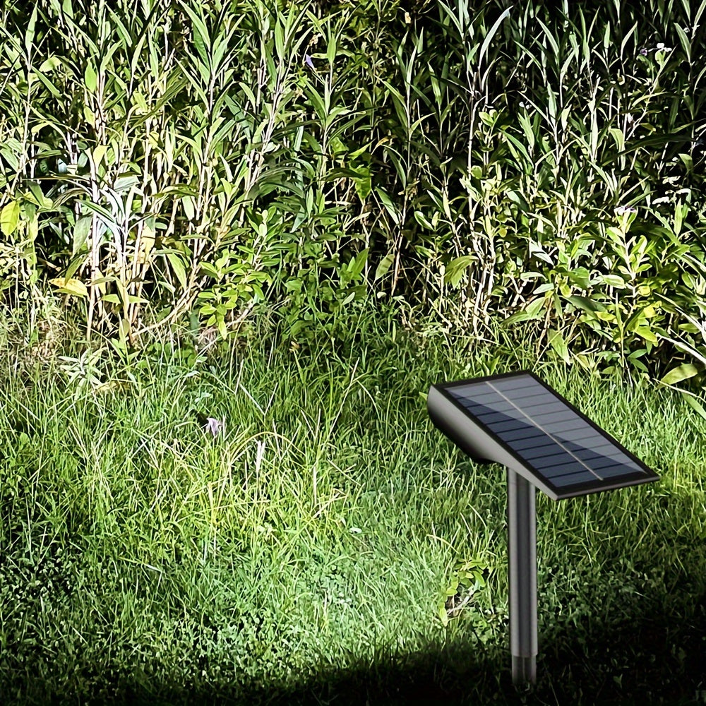 Praktische 9 LED solar padverlichting, veilig en helder licht langs paden. Waterdichte buitenverlichting.