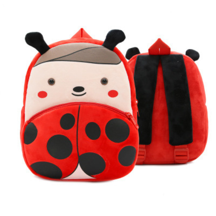 Duurzame dierenrugzak, pluche en comfortabel, een ideale schooltas voor kinderen.
