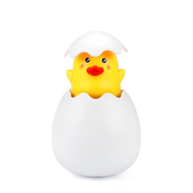 Duurzaam uitkomend ei badspeelgoed, veilig voor baby's en kinderen. Brengt vreugde tijdens badtijd.