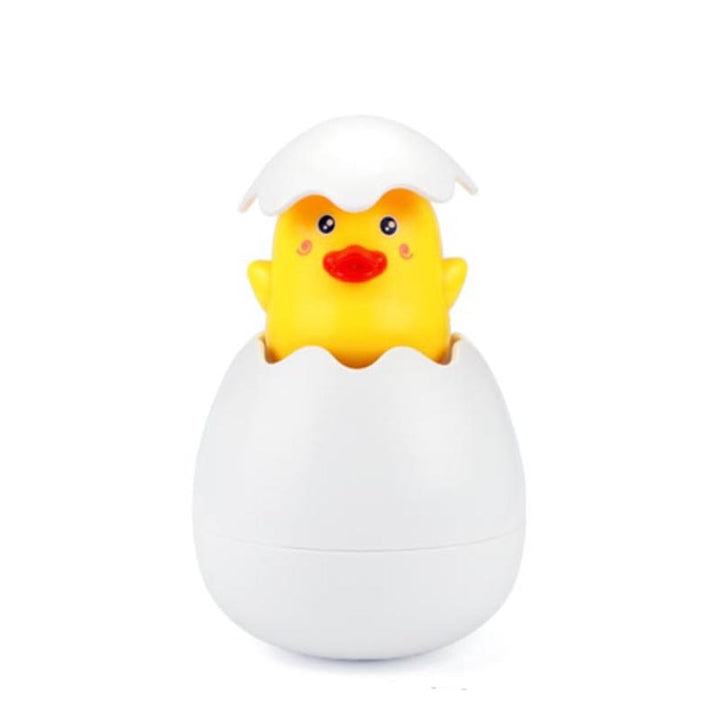 Duurzaam uitkomend ei badspeelgoed, veilig voor baby's en kinderen. Brengt vreugde tijdens badtijd.