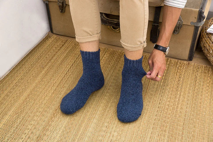 Veelzijdige retro wintersokken (3 paar) voor volwassenen, geschikt voor elke winteroutfit en warmte.