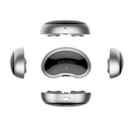 Ergonomisch ontworpen anti-snurkapparaat dat comfortabel zit voor een diepere, gezondere slaap.