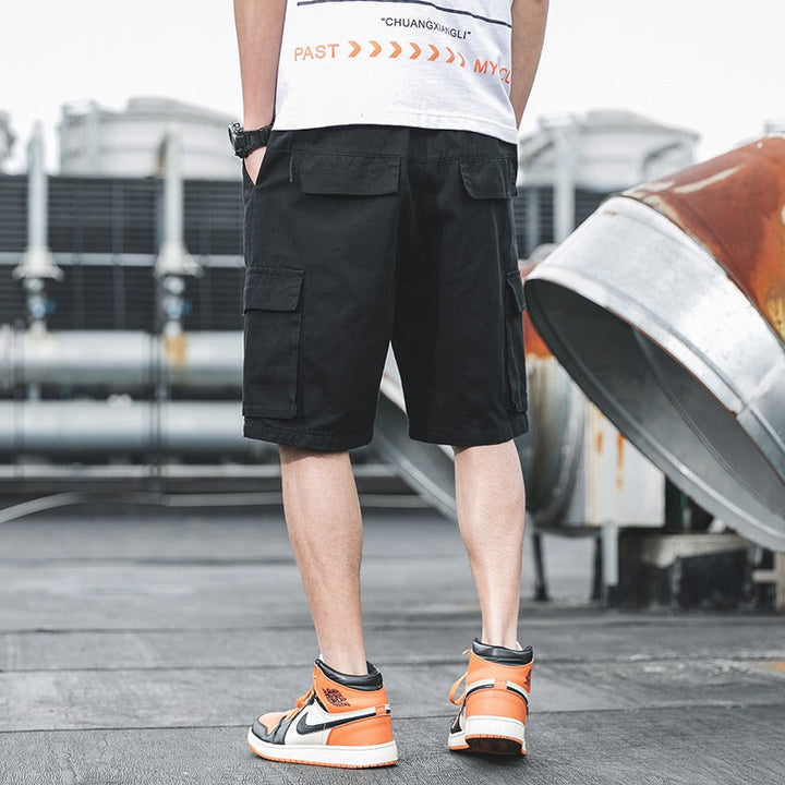 Functionele heren urban cargoshort met handige zakken, stijlvol en comfortabel voor elke man.