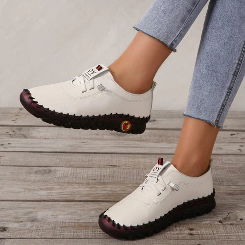 Orthopedische platte dames instappers, comfortabele schoenen perfect voor langdurig dagelijks comfort.