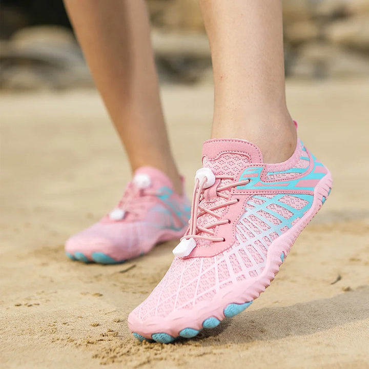 Unisex watersportschoenen met stevige grip en flexibiliteit, essentieel voor je volgende avontuur.