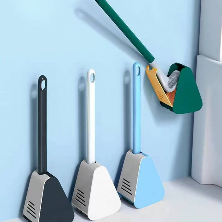 Innovatieve SmartBrush toiletborstel met slimme anti-vuil coating; een must-have voor elke schone badkamer.