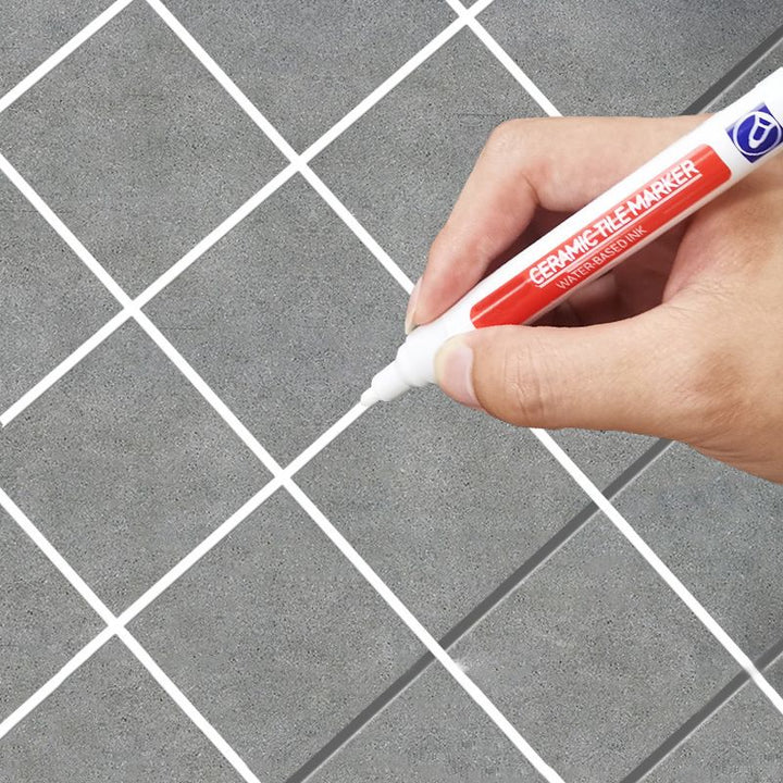 Voegpen voor tegels, waterdicht en antischimmel. Ideaal voor badkamer en keukenvoegen.