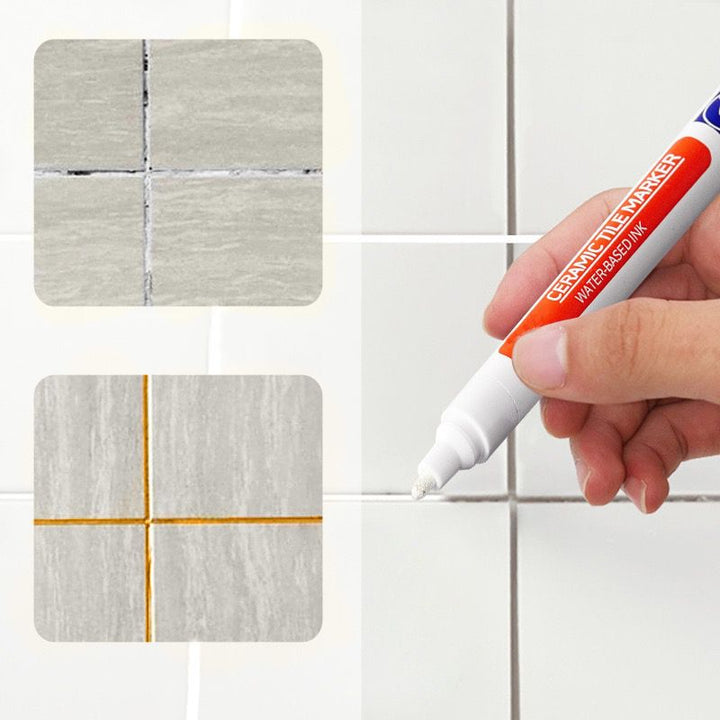 Voegpen voor renovatie en onderhoud van tegelvoegen in badkamer, keuken en andere natte ruimtes.