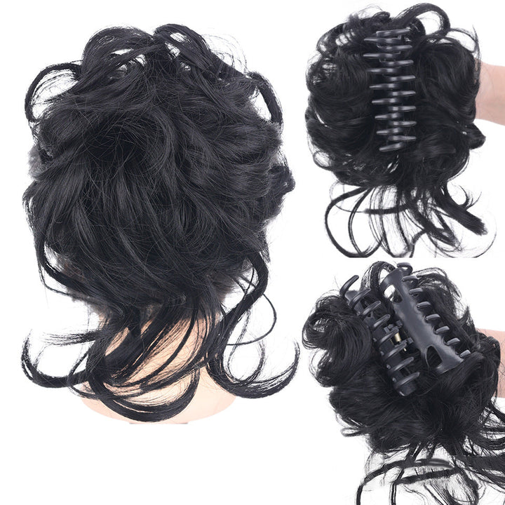 Gemakkelijke messy bun hairextensie DailyBun, voor een trendy opsteekkapsel zonder moeite.