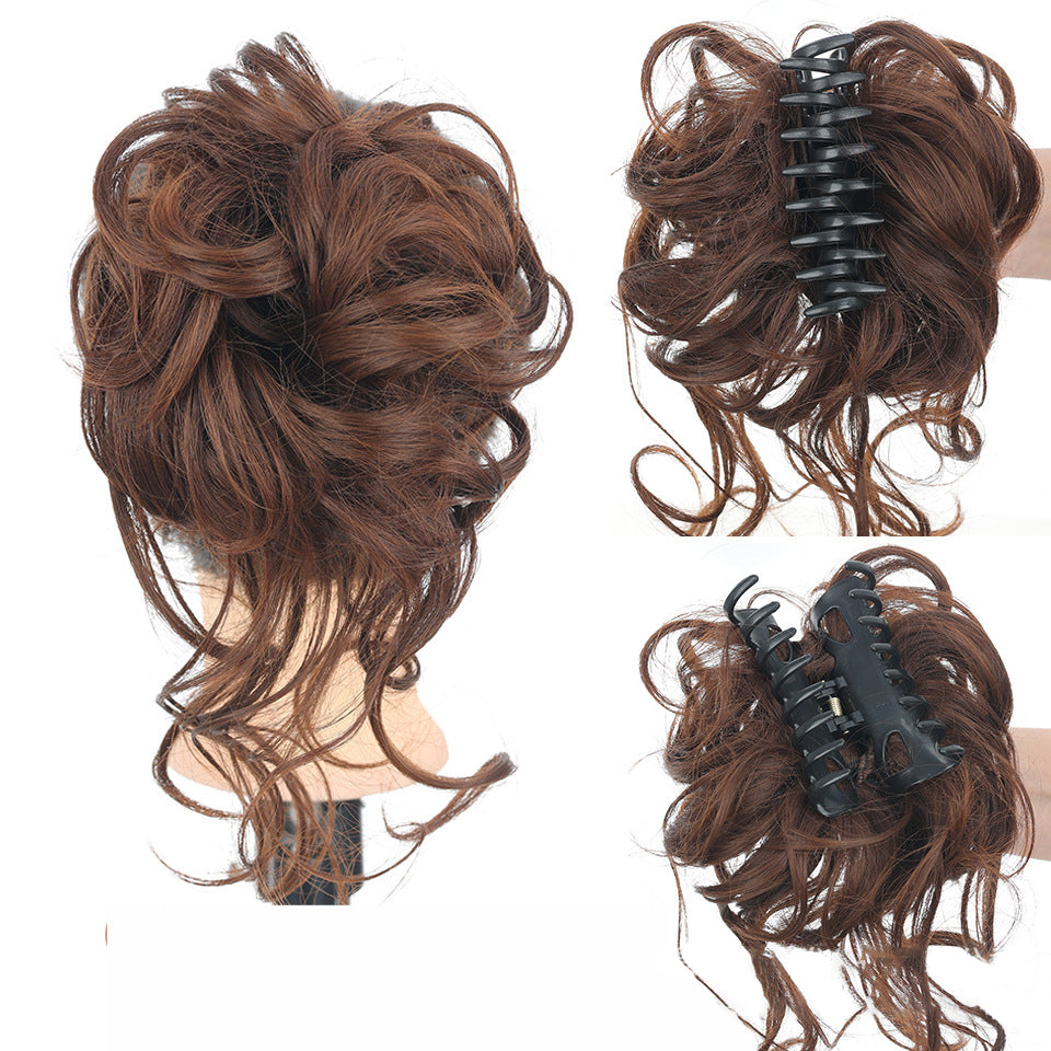 Messy knot haarstuk DailyBun, voor een eenvoudig en volumineus opsteekkapsel in seconden.