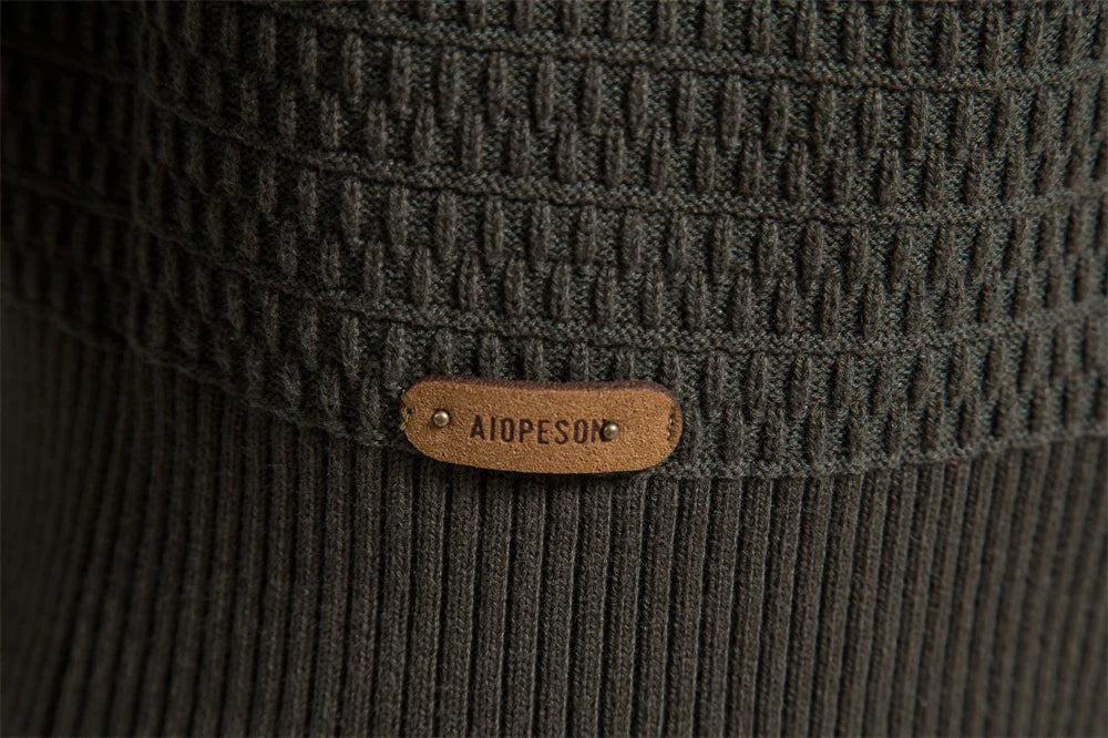 Elegante heren wintervest met knoopsluiting, gemaakt van puur katoen voor extra warmte.