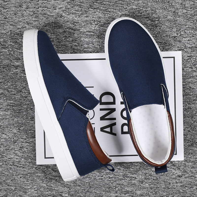 Casual heren slip-ons, ideaal voor wandelingen, boodschappen en comfortabele vrijetijdsactiviteiten.