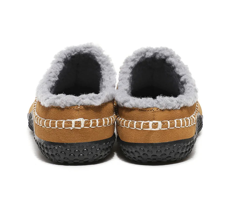 Zachte herenpantoffels voor de winter; ultiem comfort en een stijlvolle look.