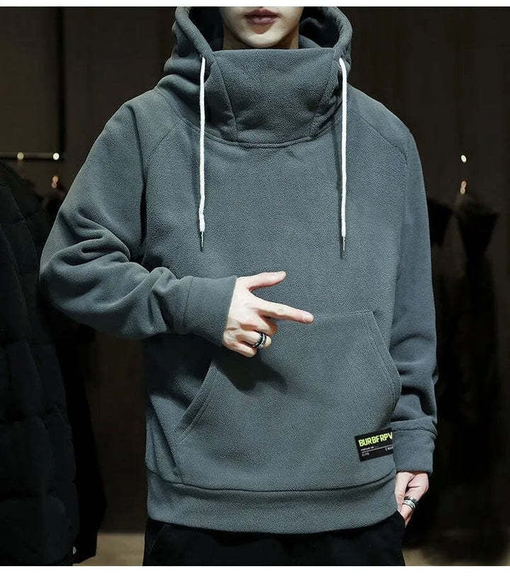 Heren modieuze oversized hoodie, perfecte streetwear trui voor een relaxte look.