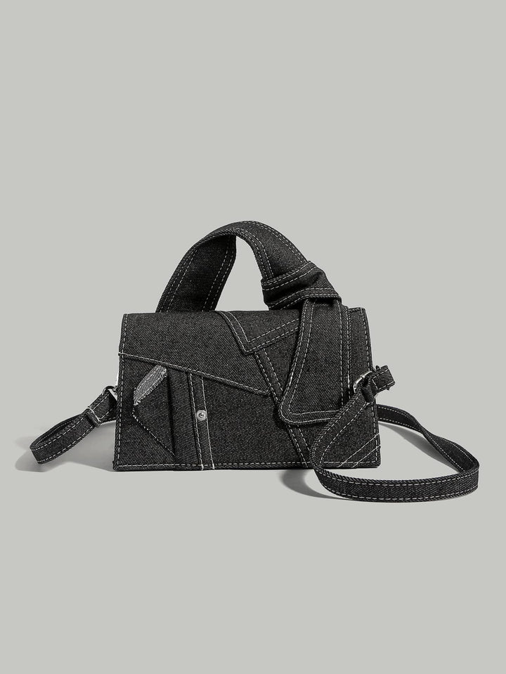 Stijlvolle en casual denim dames tas, comfortabele schoudertas voor dagelijks gemak.