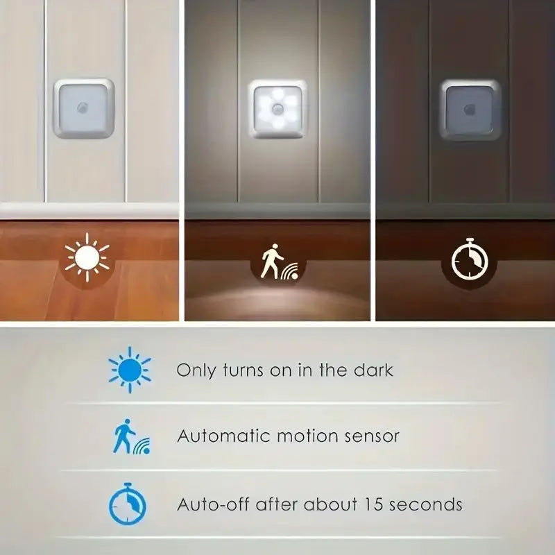 Handig draadloos LED keukenlicht met bewegingssensor; verlicht aanrecht zonder bedrading.