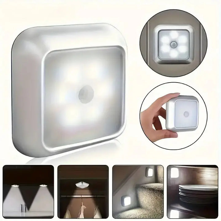 Energiezuinig LED licht met slimme bewegingssensor; bespaart stroom en gaat lang mee.
