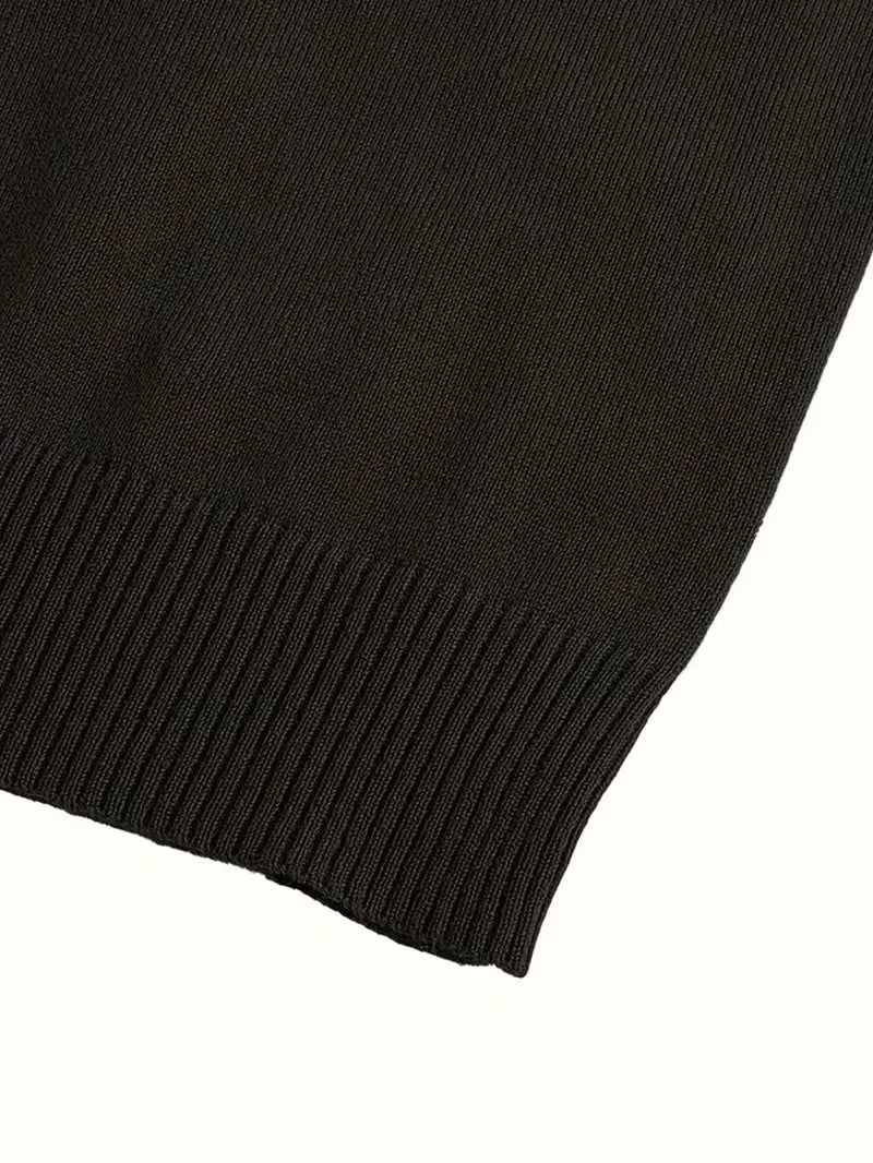 Stijlvolle witte heren coltrui, warme en casual trui, geschikt voor herfst/winter kleding.