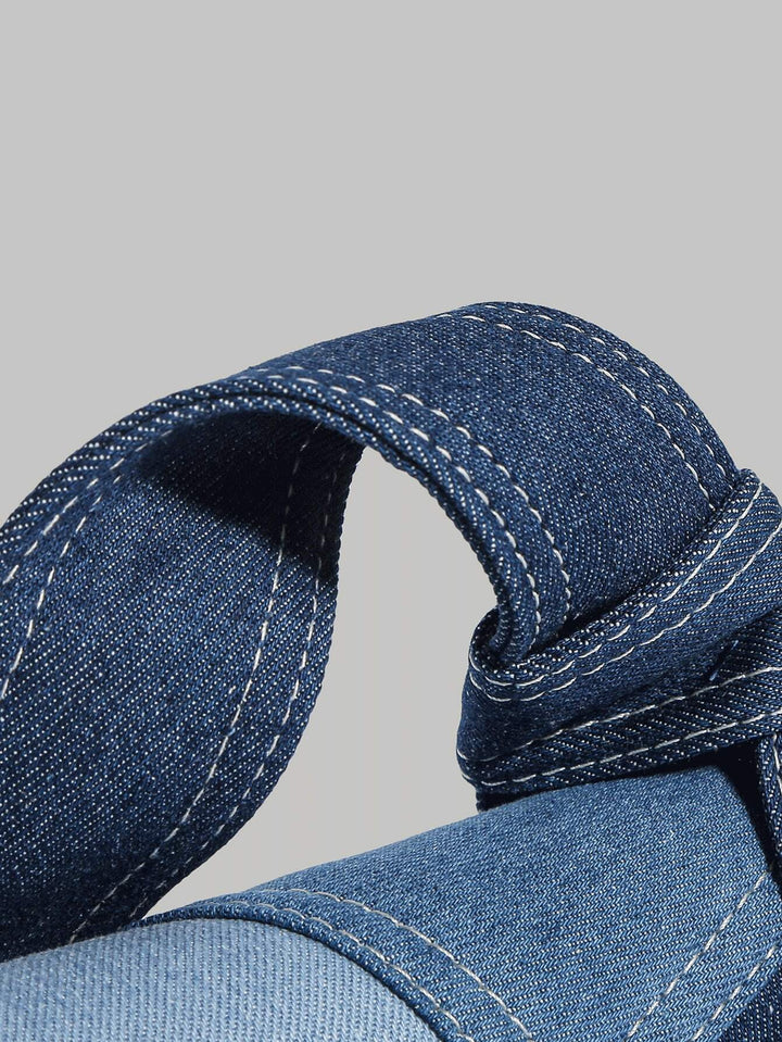 Stijlvolle dames denim crossbodytas, modieus accessoire voor elke outfit.