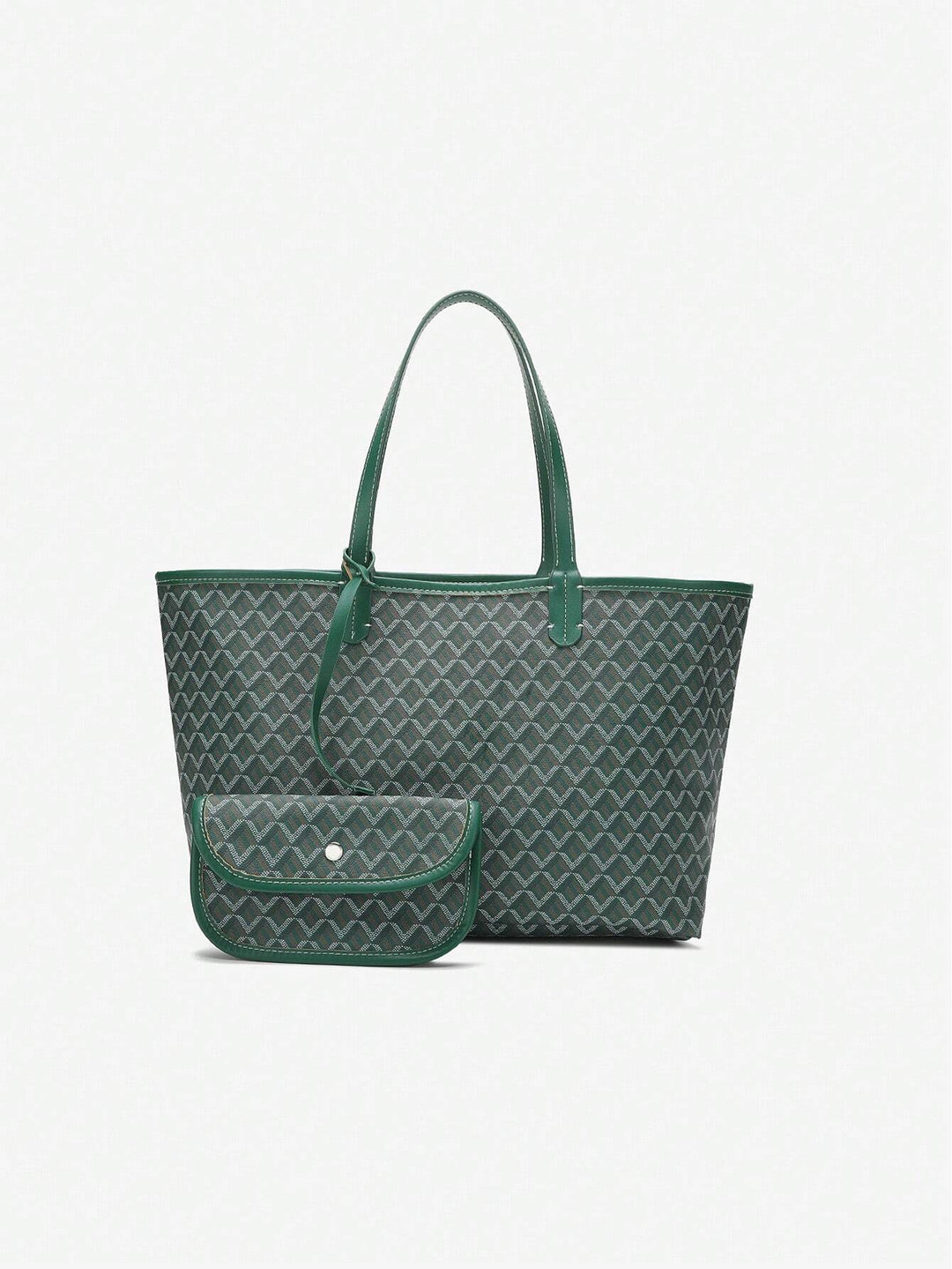 Veelzijdige PVC handtas voor dames, te dragen als schoudertas, ideaal voor elke gelegenheid.