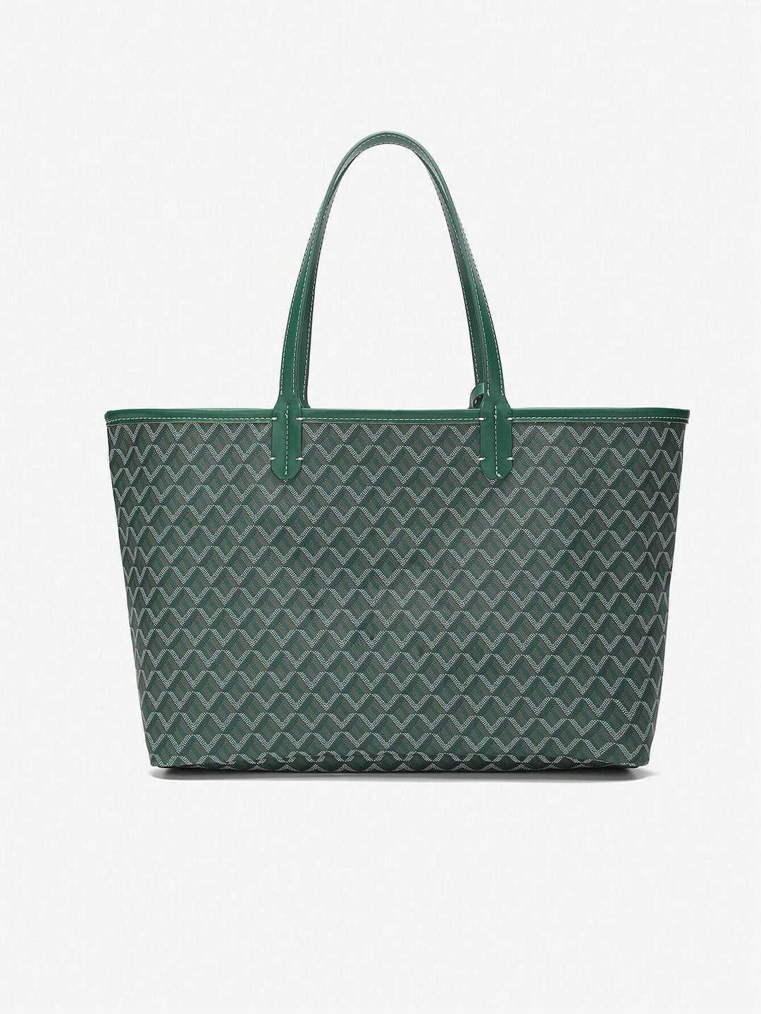 Grote lichtgewicht totebag van PVC, ruim genoeg voor studenten of dagelijkse benodigdheden.