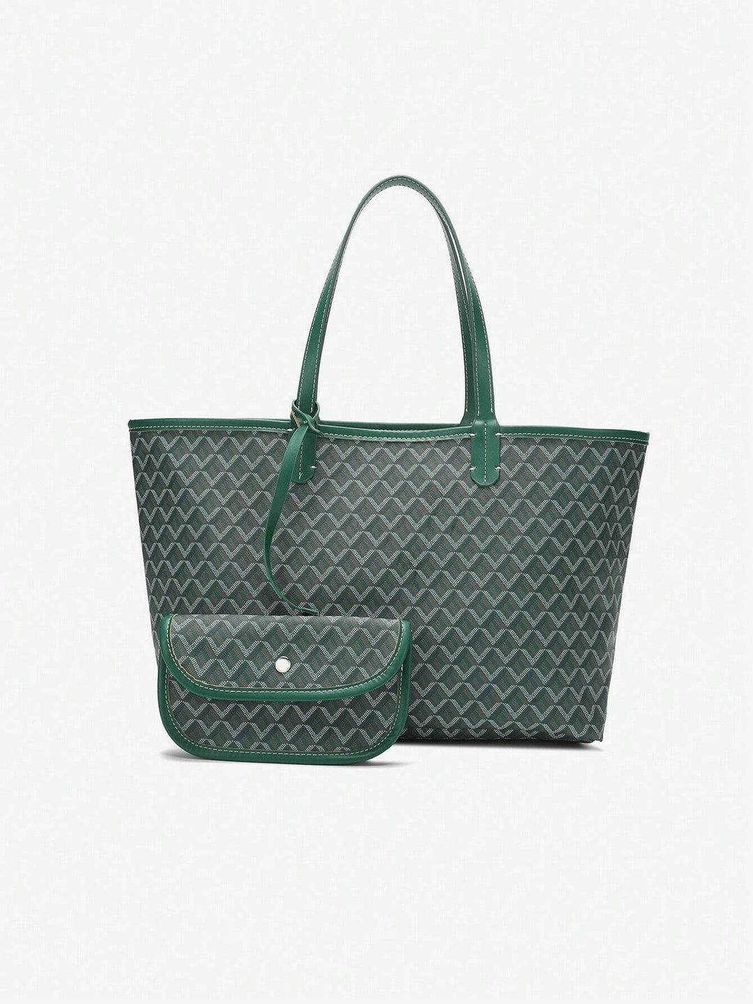Casual dames handtas, perfect als schoudertas voor werk, school of vrije tijd, van PVC.
