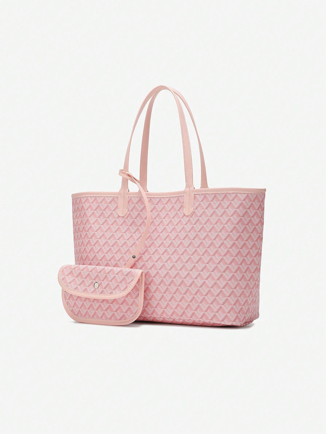 Onmisbaar dames accessoire: ruime lichtgewicht PVC totebag, casual schoudertas voor elke dag.