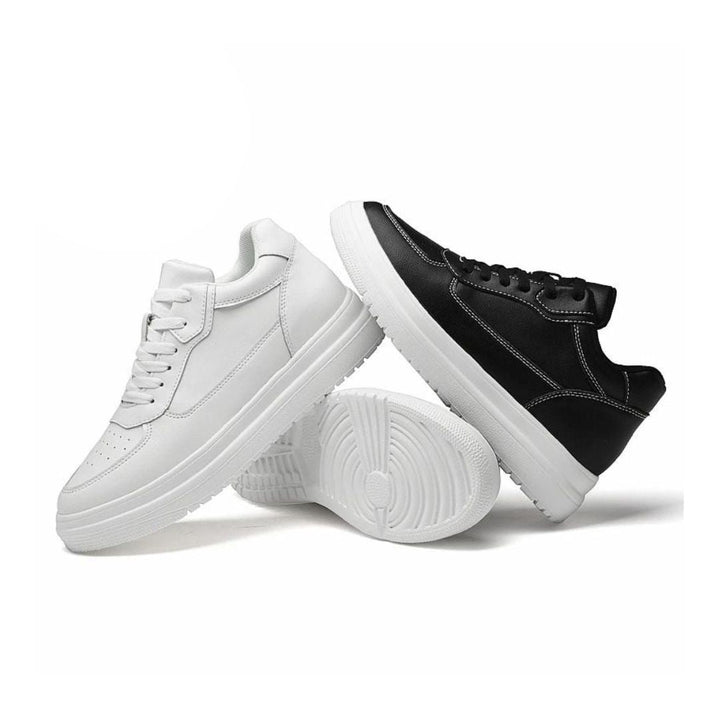 Stijlvolle heren verhoogde sneakers, discreet tot 10 cm lengteverhoging voor een moderne look en extra comfort.