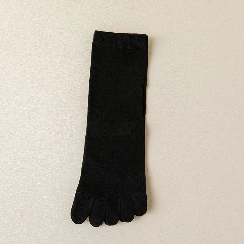Elegante effen dames teensokken, comfortabel en een mooi cadeau.