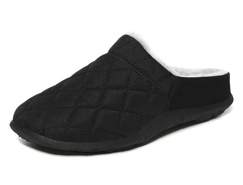 Winterproof heren pantoffels, antislip en heerlijk warm, voor comfortabele avonden.