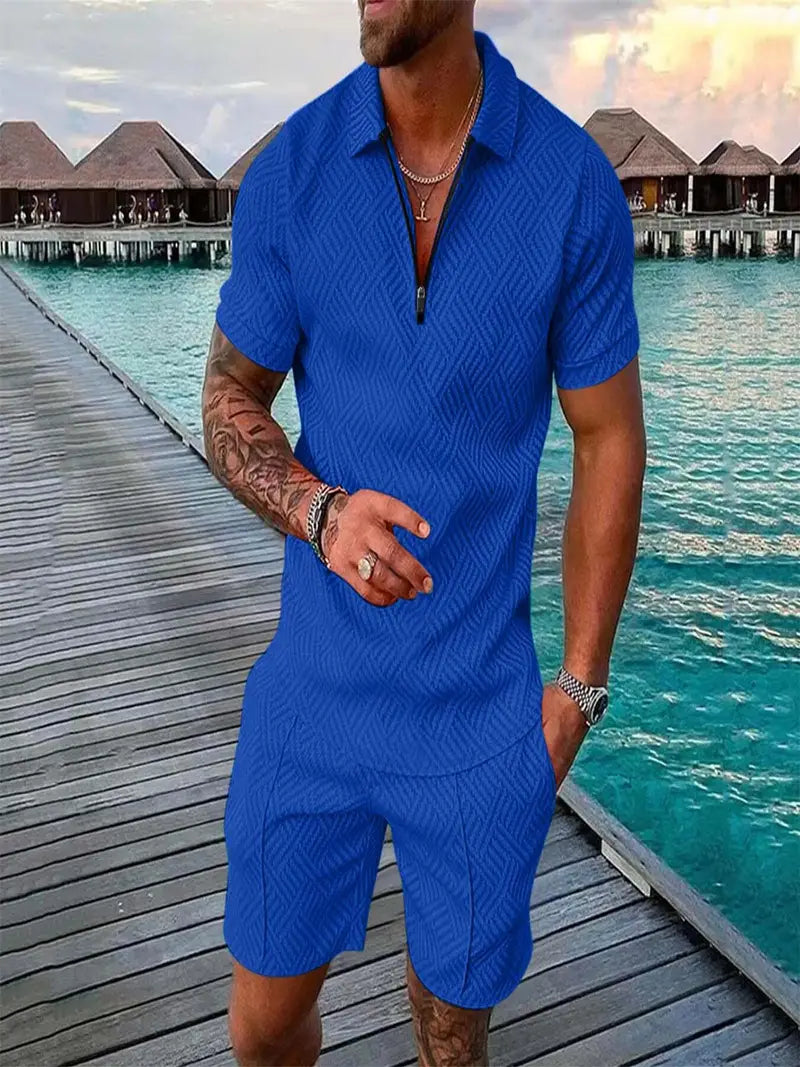 Veelzijdige herenset Lucas, ideaal voor dagelijks gebruik en vrije tijd. Comfortabel en stijlvol voor heren.