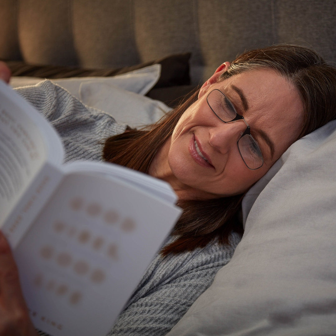 Stijlvolle unisex leesbril met comfortabel en flexibel montuur, makkelijk mee te nemen als handige sleutelhangerbril.