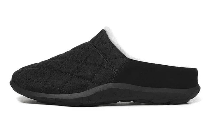 Heren sloffen met antislip, hoge kwaliteit en warm, voor dagelijks gebruik binnen.