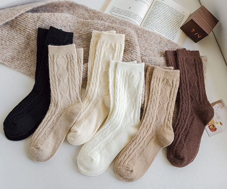 Gezellige warme wintersokken voor dames; comfortabel en modieus.