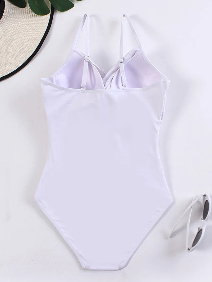 Dames plus-size badpak, stijlvolle zwemkleding. Comfortabel en gewatteerd voor een zelfverzekerde zomer.