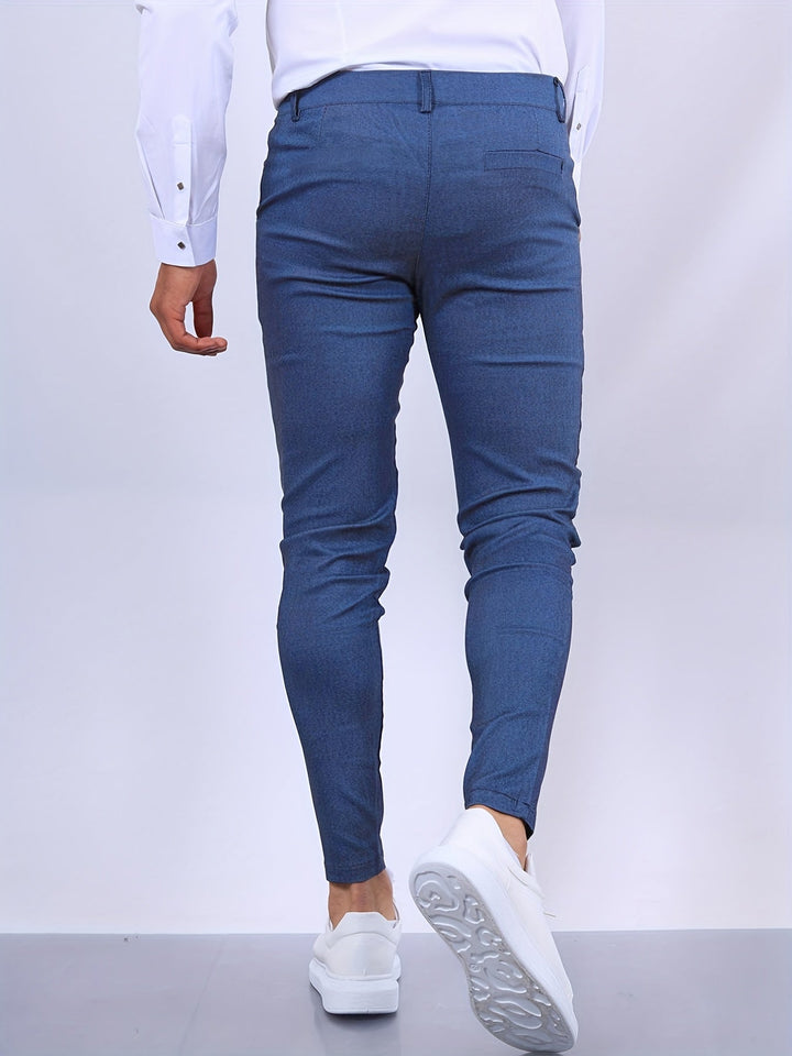 Casual & formele mannen skinny broek met stretch, comfortabel en modern design voor elke man.