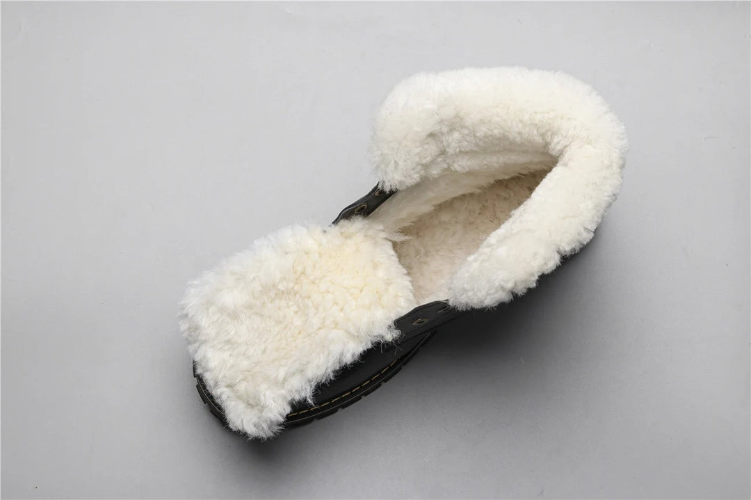 Hoge heren winterlaarzen, beschermend en warm, perfect voor extreme kou.