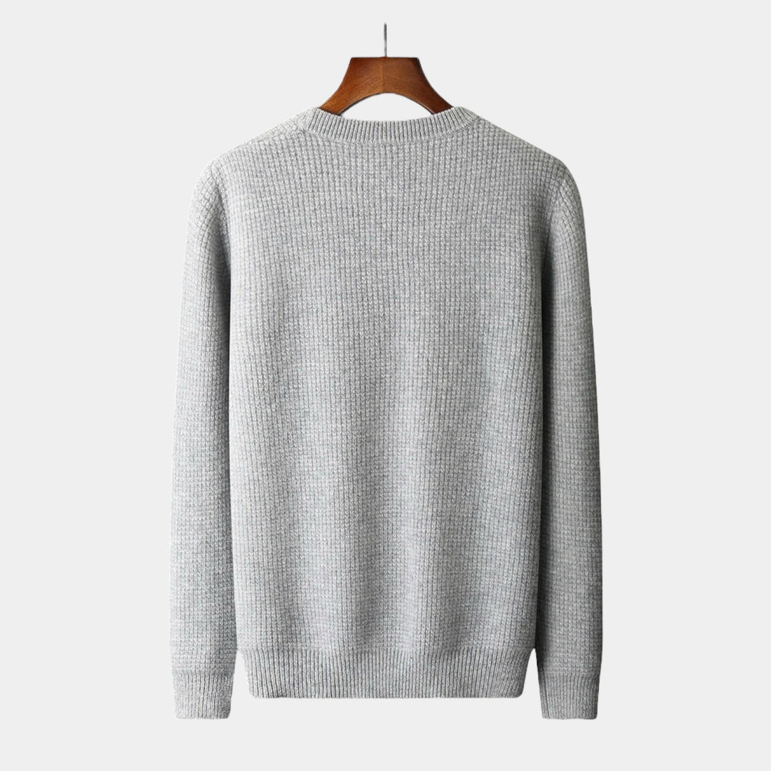 Norbert herentrui: comfortabele, warme trui van zachte wol. Ideaal voor koude winterdagen en casual mode.